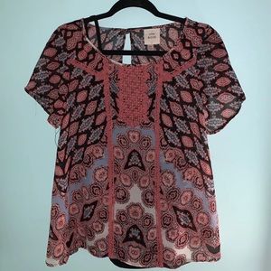 knox rose blouse